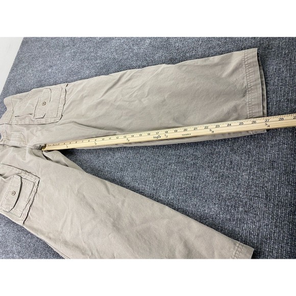 Cabela Cargo Pants Mens 34x30‎ Tan Utility Workwear Pockets Rugged Outdoors - Picture 10 of 12